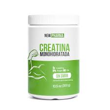 creatina monohidratada, 300 gr, new pharma