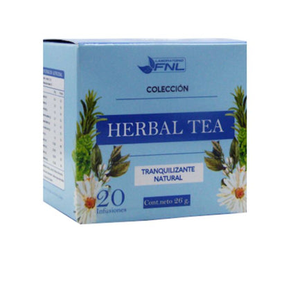 Herbal Tea Tranquilizante, 20 Bolsas,  Fnl
