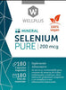 selenium pure, 180 cap, wellplus