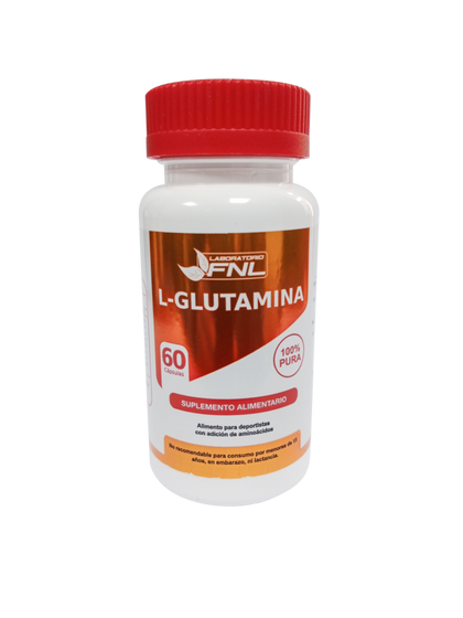 L Glutamina en capsulas de 640 Mg, 60 Cap, Fnl