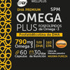 Omega Plus 790 mg | 60 Cápsulas