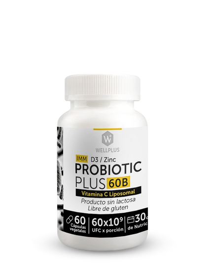 probiotic plus 60 b, 60 cap, wellplus