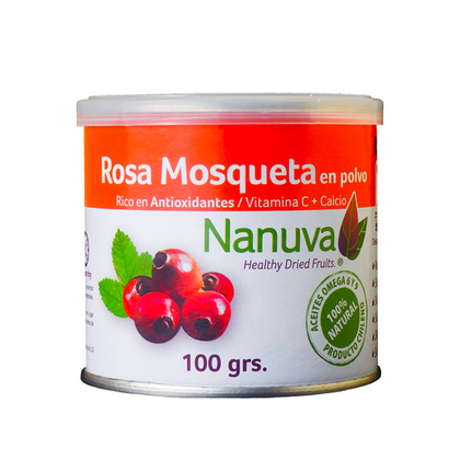 Rosa Mosqueta en polvo, 100 gr, Nanuva