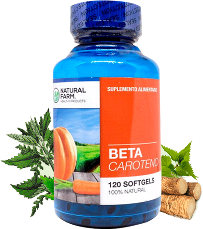 betacaroteno, 120 cap, natural farm