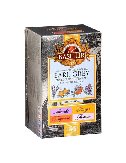 earl grey assorted, 20 uni, basilur