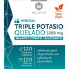Triple Potasio Quelado 200 mg | 120 Cápsulas