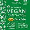 Vegan Omega 3 600 DHA | 60 Cápsulas