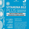 Vitamina B12 Plus Liposomal | 180 Cápsulas