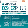 D3 K2 Plus | 60 Cápsulas