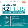 Vitamina K2 Plus 800 UI | 60 Cápsulas