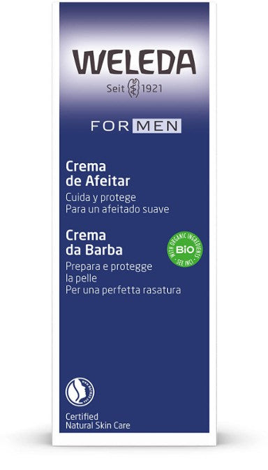 crema de afeitar, 75 ml, weleda