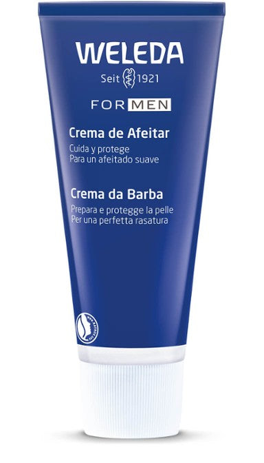 crema de afeitar, 75 ml, weleda