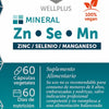 Mineral Zinc + Selenio + Manganeso | 60 Cápsulas