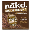 Barrita Nakd Cocoa Delight, caja 4 X 35 gr, marca Nakd
