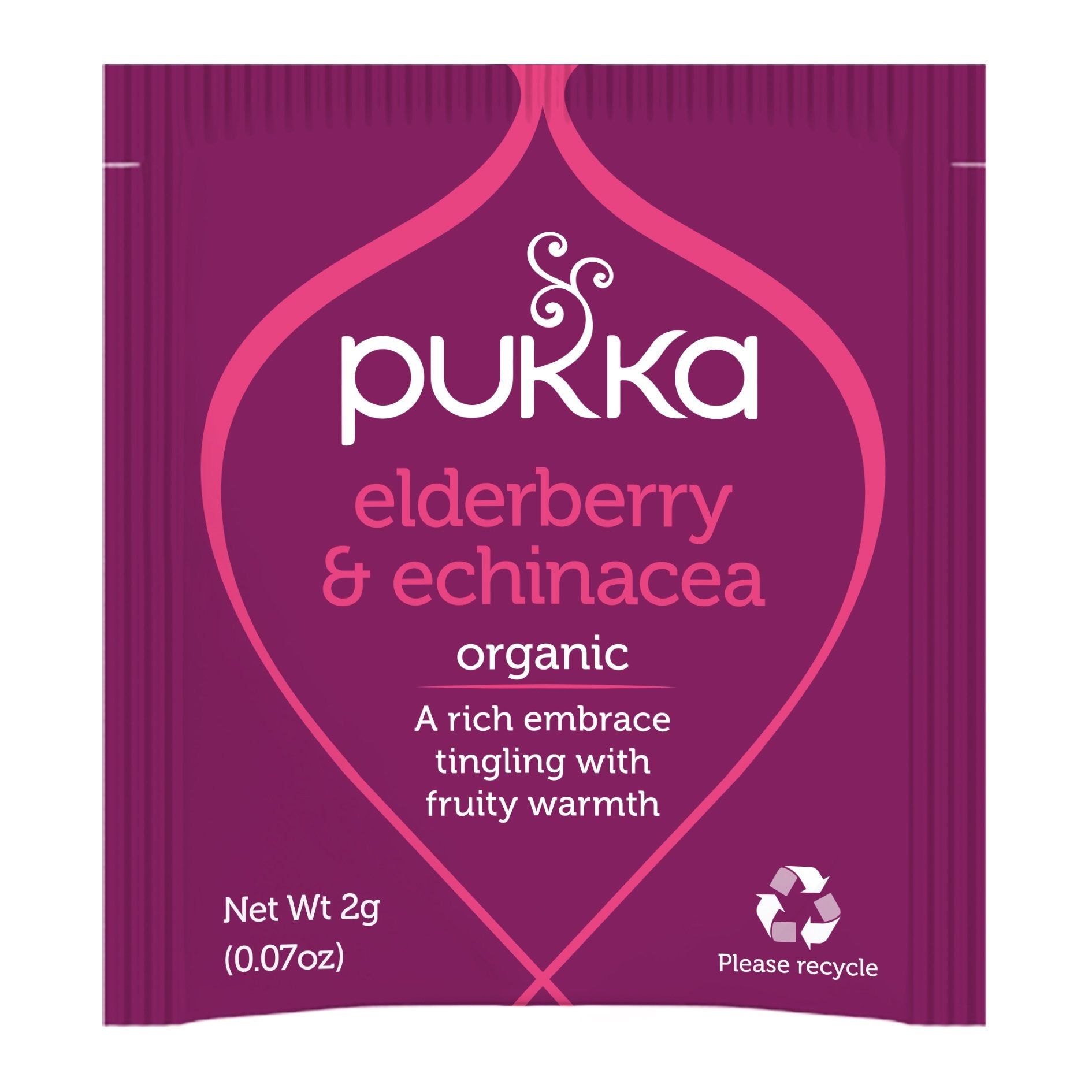 Infusion Elderberry & Echinacea, 20 uni, marca Pukka