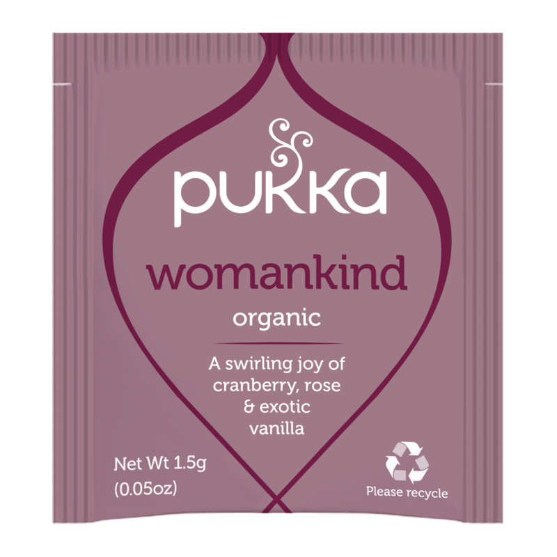 Infusion Womankind, 20 uni, marca Pukka