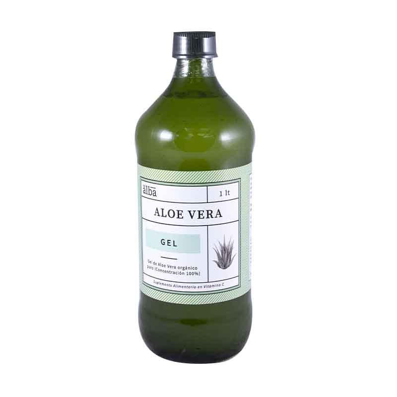 Aloe Vera Puro, 1000 ml, marca Apícola Del Alba