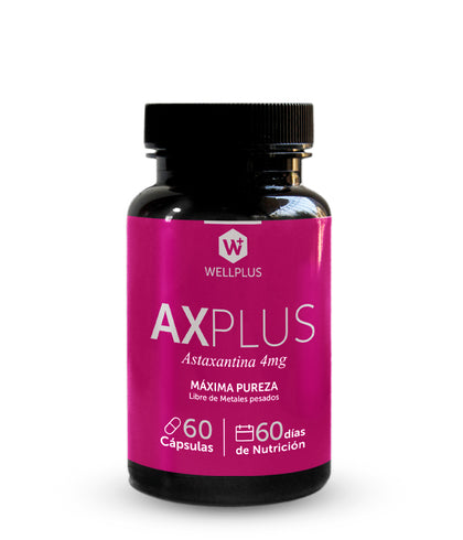 Ax Plus Astaxantina, 60 capsulas, wellplus