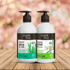 Jabon líquido Suavidad Aloe, 500 ml, marca Organic Shop