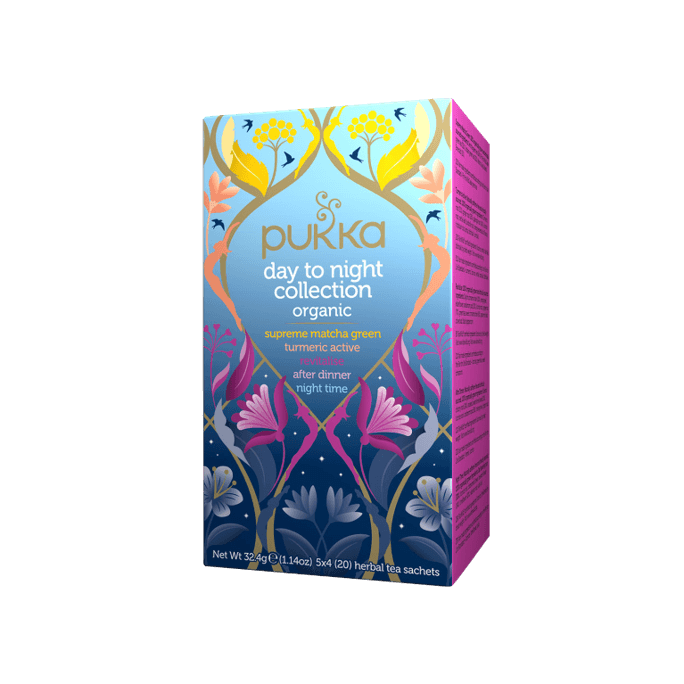 Infusion Day To Night Colletion, 20 uni, marca Pukka