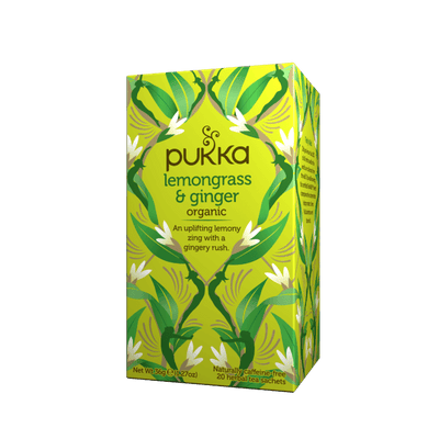 Lemongrass & Ginger | 20 Bolsitas Orgánicas — Pukka