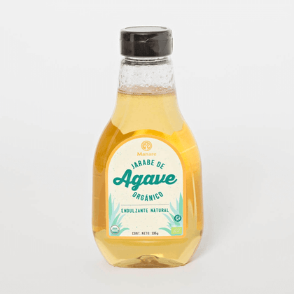 Jarabe de Agave orgánico, 330 gr, marca Manare