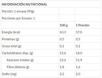 Puré de Manzana Plátano orgánico, 90 gr, marca Ama