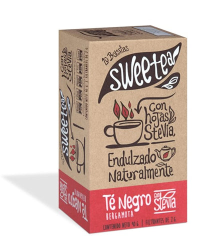 Infusion Te Negro Bergamota, 40 gr, marca Sweetea