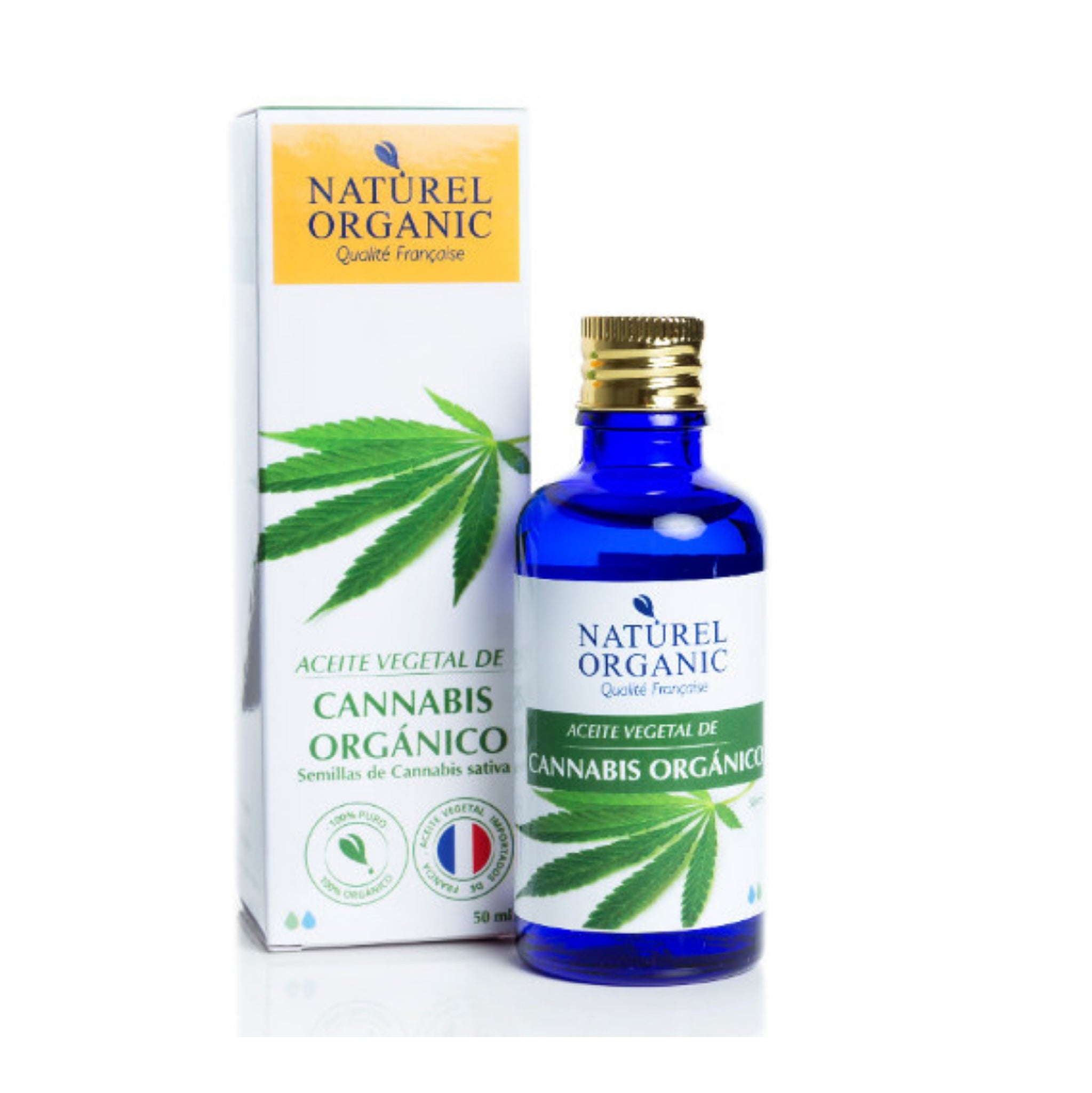 Aceite De Cannabis Organico, 50 Ml, Naturel Organics