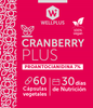 Cranberry Plus en cápsulas de 500 mg, 60 capsulas, wellplus