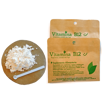 Vitamina B12 en Polvo 90 Porciones Marca Dulzura Natural
