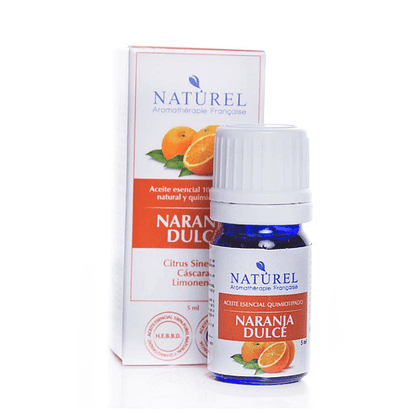 Aceite Esencial Naranja Dulce, 5 ml, marca Naturel Organic