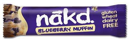 Barrita Blueberry Muffin, 35 gr, marca Nakd