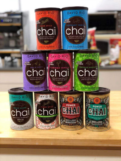 Te Chai Instantaneo White Chark, 398 gr, marca David Rio