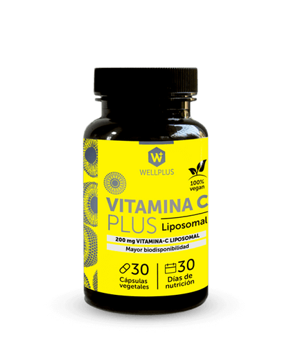 Vitamina C Liposomal, 60 Capsulas de 1000 mg, wellplus