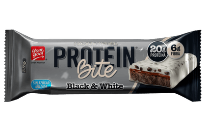 Barrita Proteica Protein Bite Black & White, 60 gr, marca Your Goal