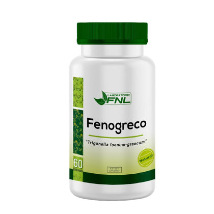 Fenogreco en capsulas de 300 Mg, 60 Cap, marca Fnl