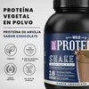 Whey Protein Chocolate Shake Vegan, 1 Kg, marca Wild Protein