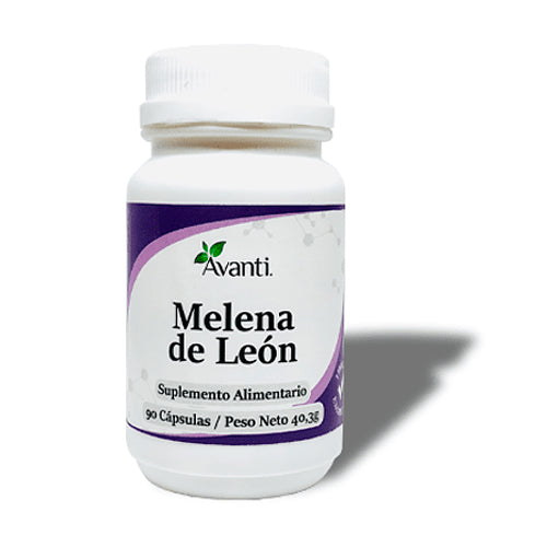 Melena de Leon en capsulas de 500 Mg, 90 Cap, Avanti