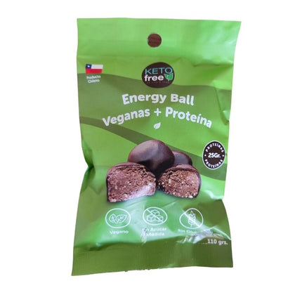 Energy Ball Vegana + Proteina, 70 Gr, Keto Free