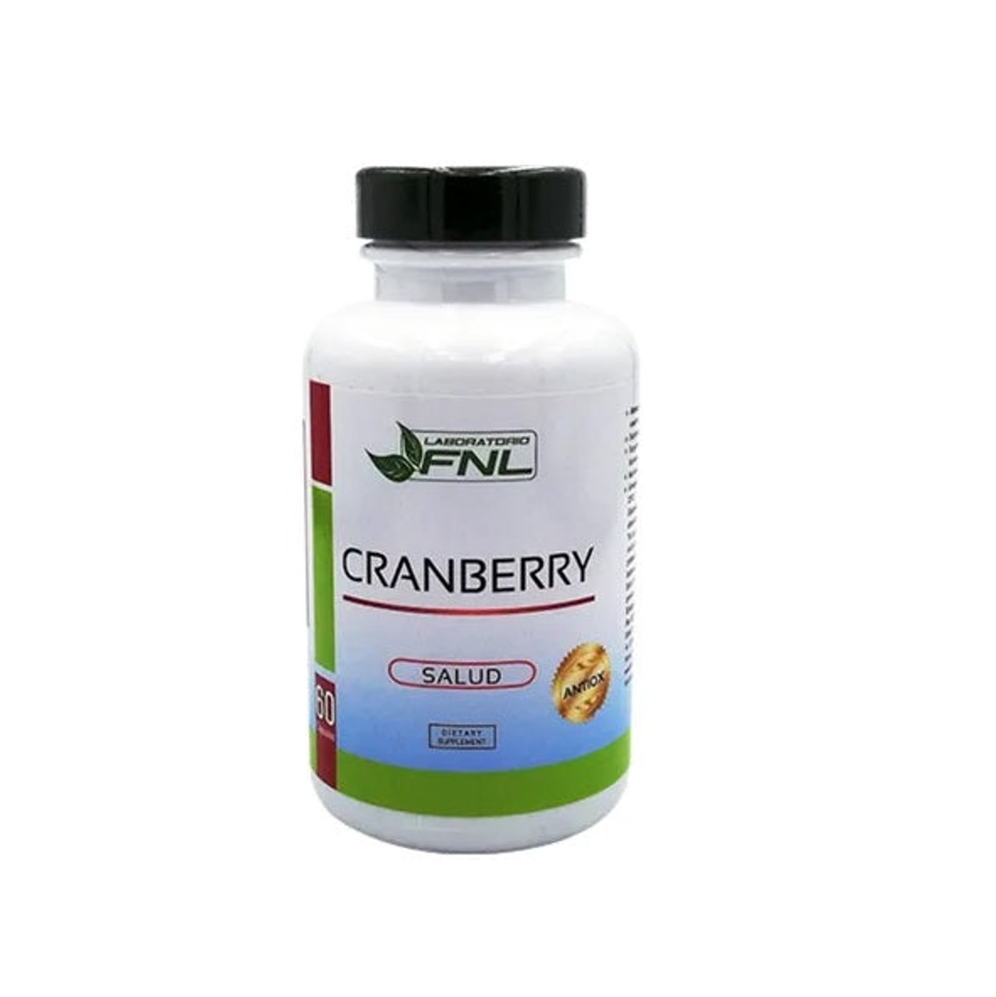 Cranberry en capsulas de 500 mg, 60 Cap, marca FNL