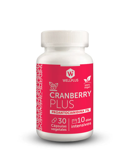 Cranberry Plus en cápsulas, 30 capsulas, wellplus