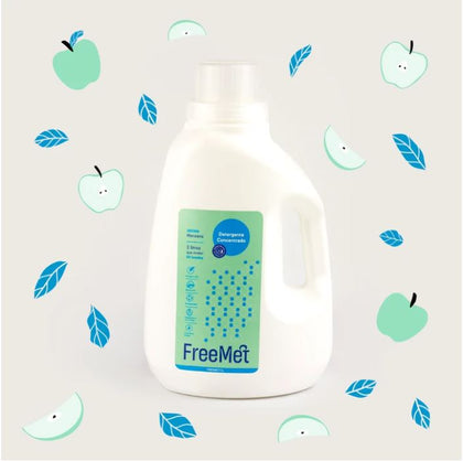 Detergente Para Ropa Eco Hipoalergénico, 3000 ml, marca Freemet