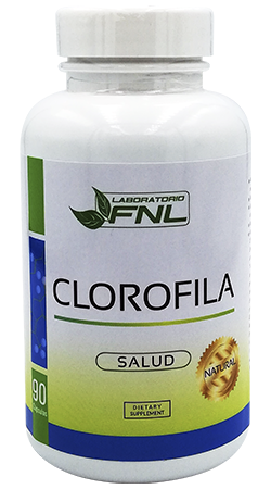 Clorofila en Cápsulas de 500 mg, 90 uni, marca Fnl