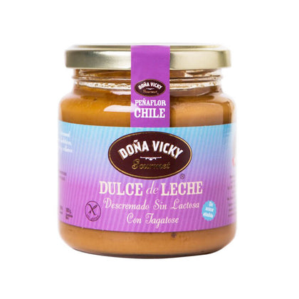 Dulce de Leche con Tagatosa sin Lactosa, 300 gr, marca Doña Vicky