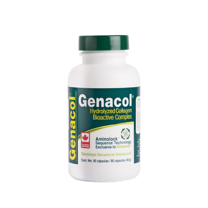 Colágeno Hidrolizado 1200 mg, 90 Cap, marca Genacol
