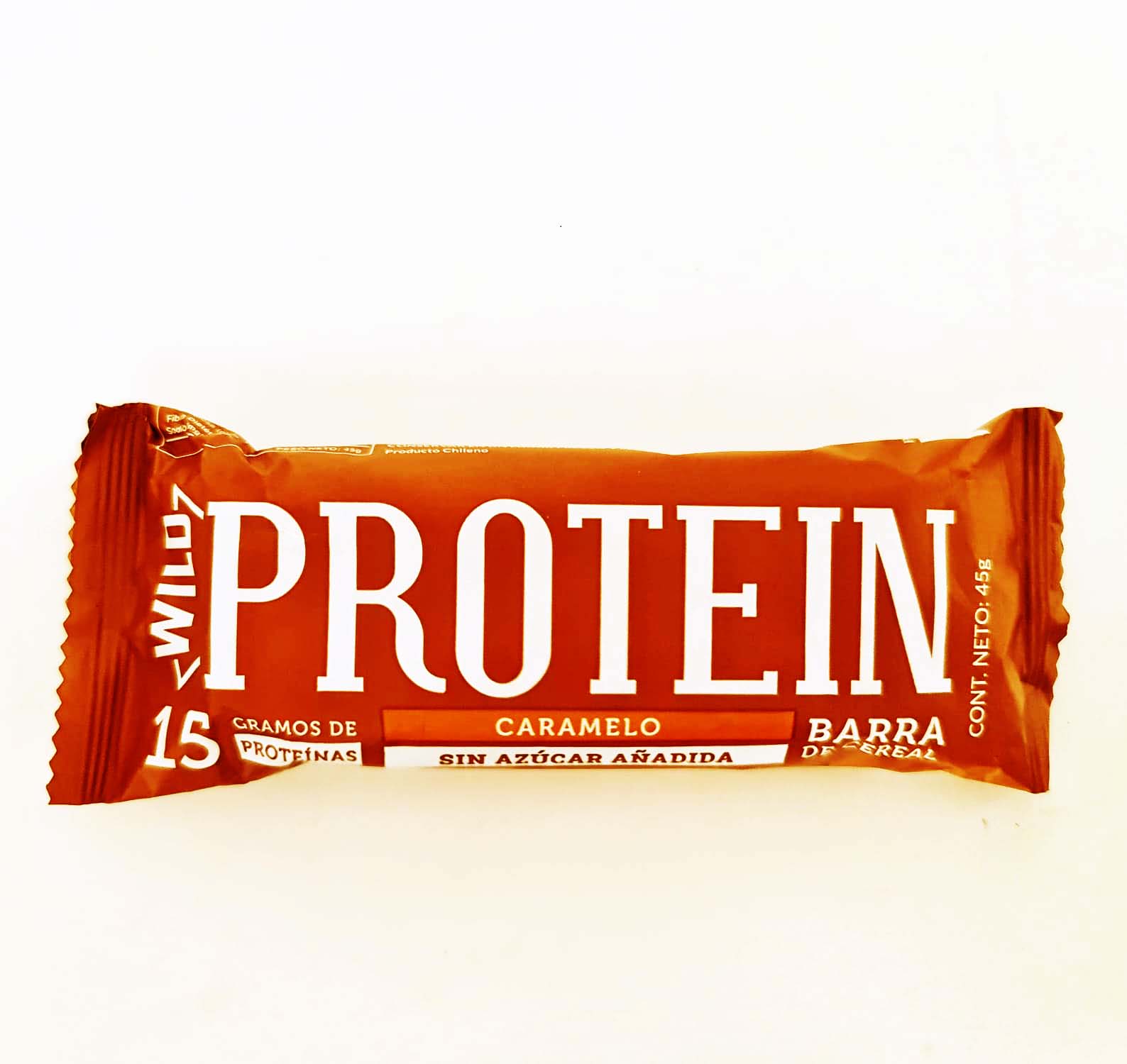 Caja 16 u wild protein caramelo, 16 X 45 GR, Wild Protein
