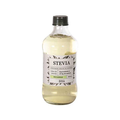 Stevia Líquida Recarga, 500 ml, marca Apicola Del Alba