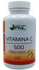 Vitamina C 500 en cápsulas, 120 Cap, marca Fnl