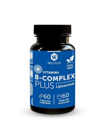 Vitamina Bcomplex Plus Liposomal, 60 capsulas, wellplus